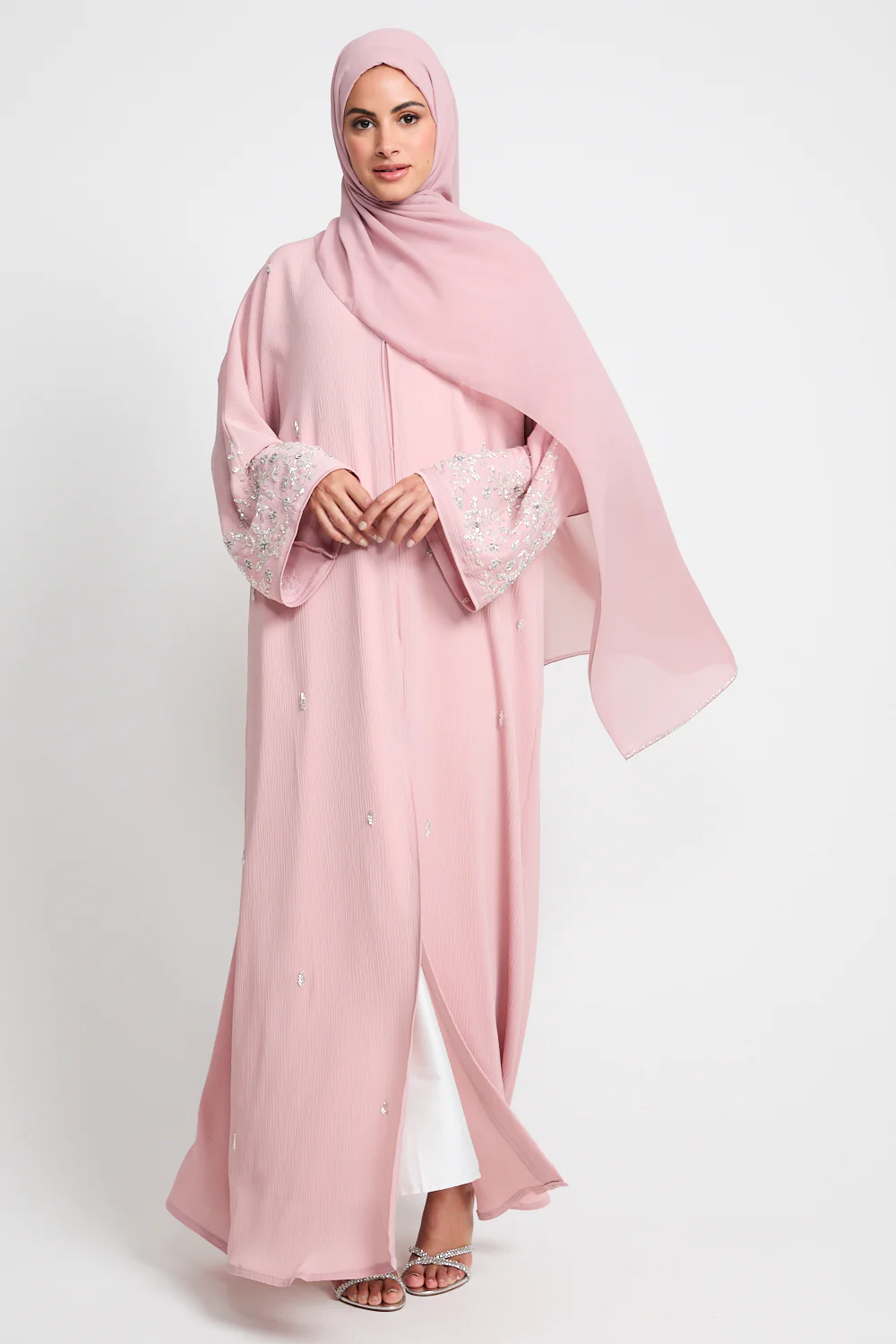 premium petal blossom abaya auburn premium petal blossom abaya auburn